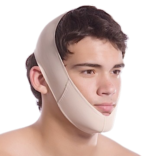 Beige Chin Support - Feature: Flexible