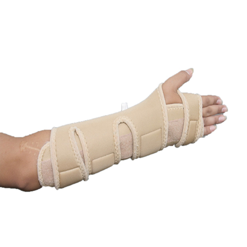 Forearm Brace With Cock-Up Splint - Feature: Durable