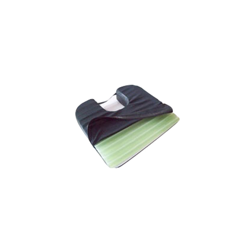 Gel Corrugated Coccyx Seat - Color: Black