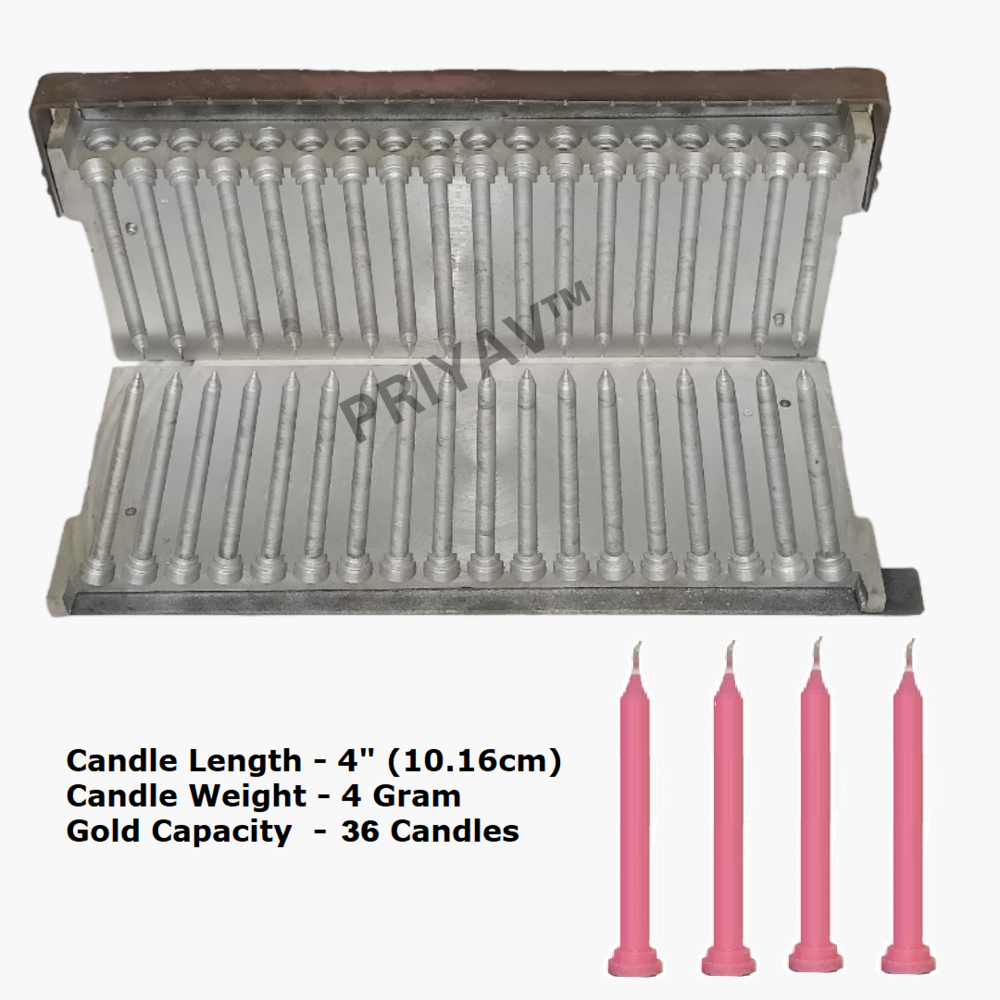 stand candle mold