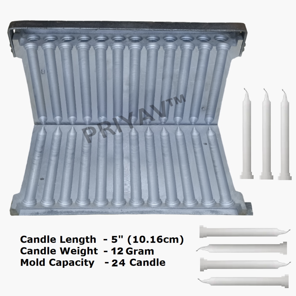 stand candle making mold