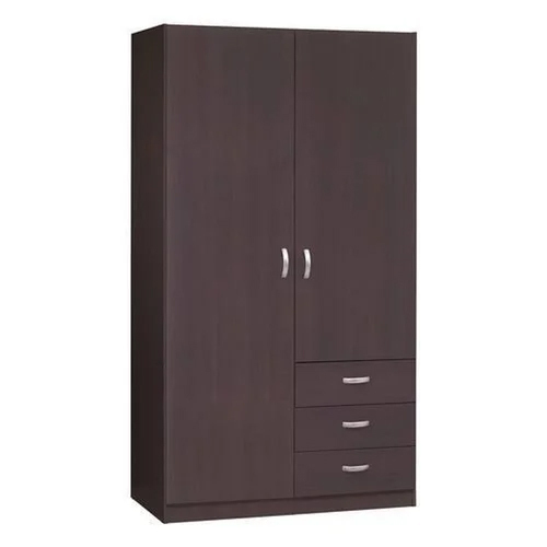Double Door Wooden Wardrobe