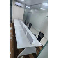 Office Cubicle Table - Color: White