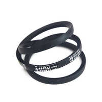 V Belt - Soft Rubber, Standard Size, Round Shape | Durable Black Belt for Industrial Applications, Ensures Flexibility and Longevity