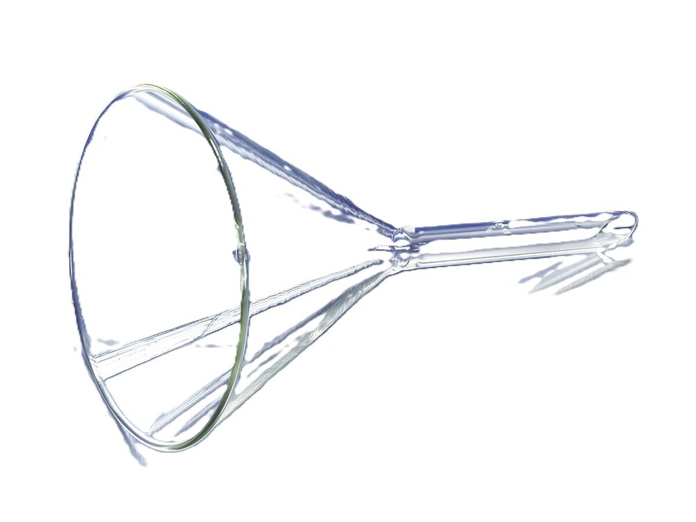laboratory conical funnel