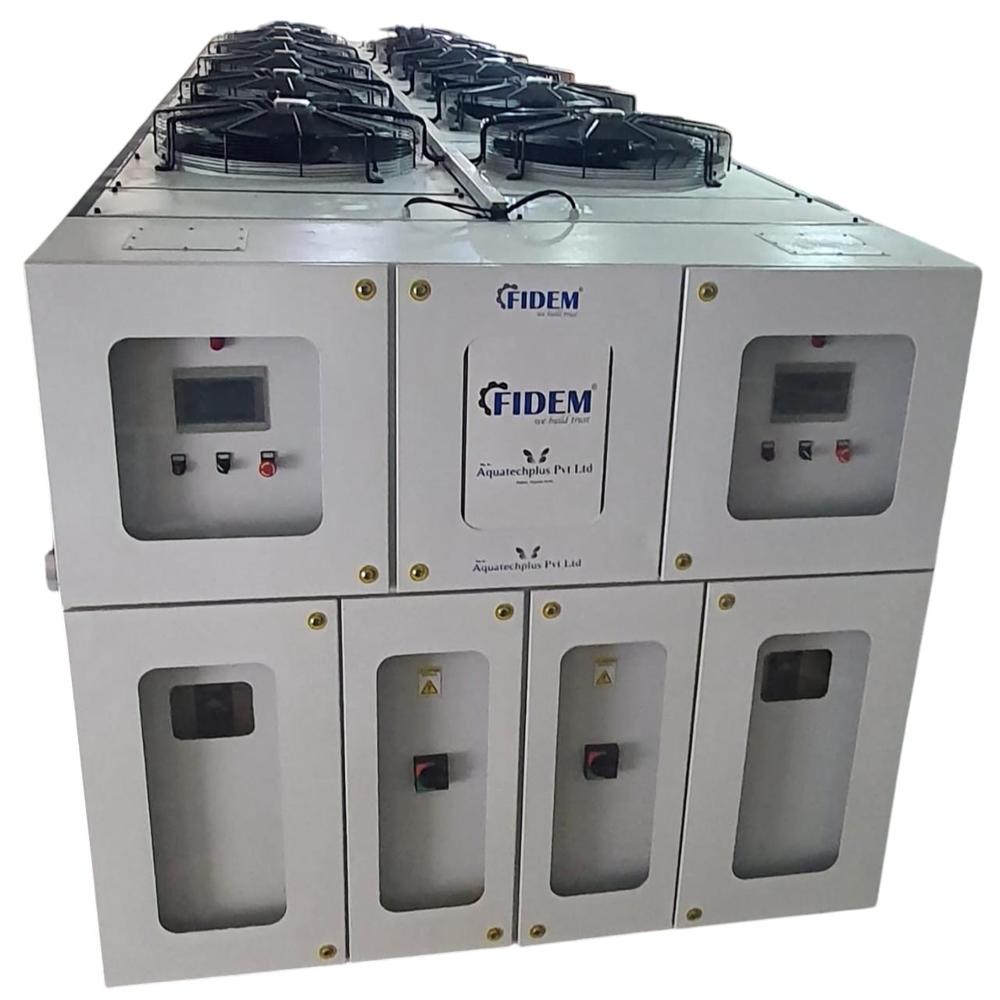 Air Cooled Vfd (Inverter) Energy Efficient Screw Chiller - Color: White Paint Coated