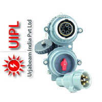 32a Flameproof Switchgear Socket With Rotary Switch - No Of Poles: Triple Pole