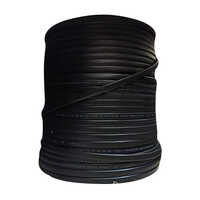 4 Core Flat Elevator Cable - Color: Black