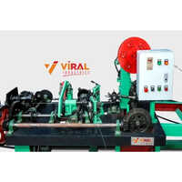 Reverse Twisted Double Wire Barbed Machine - Color: Green