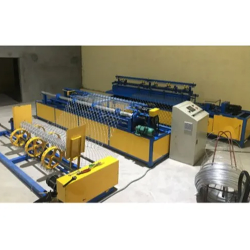 PLC Controlled Fully Automatic Chain Link Machine