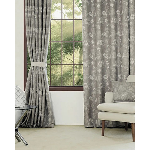 High Quality Printed Curtain - Color: Grey