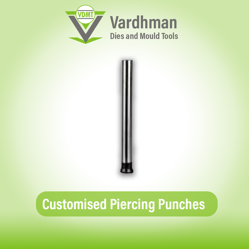 Square Piercing Punches - Color: Silver