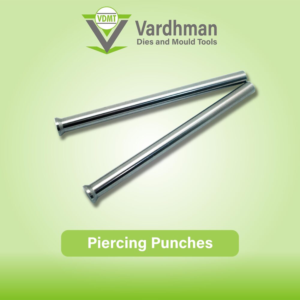Square Piercing Punches - Color: Silver
