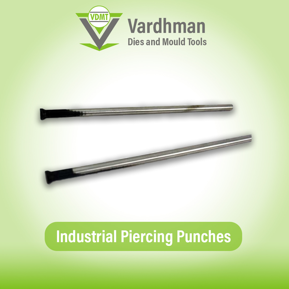 Square Piercing Punches - Color: Silver