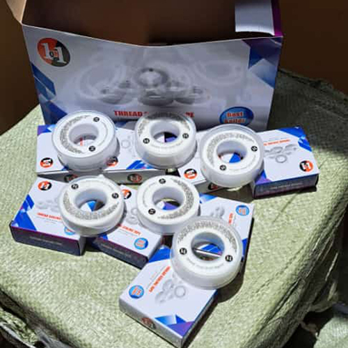 White Tef-lon Single Box Packing