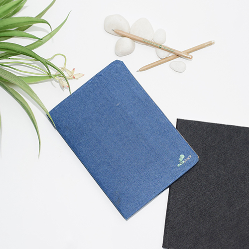 Denim Softbound Diary - Color: Blue