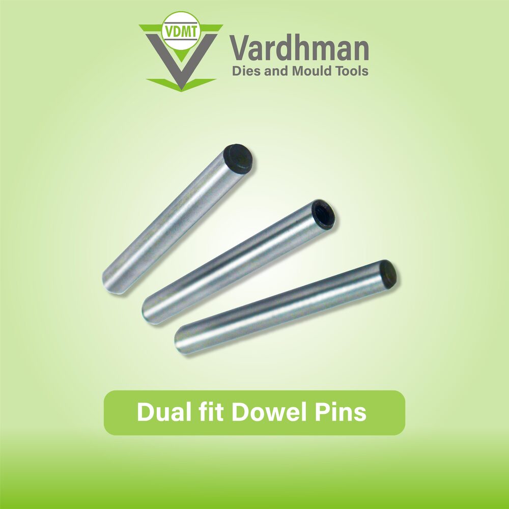Stepped Dowel Pins - Color: Silver