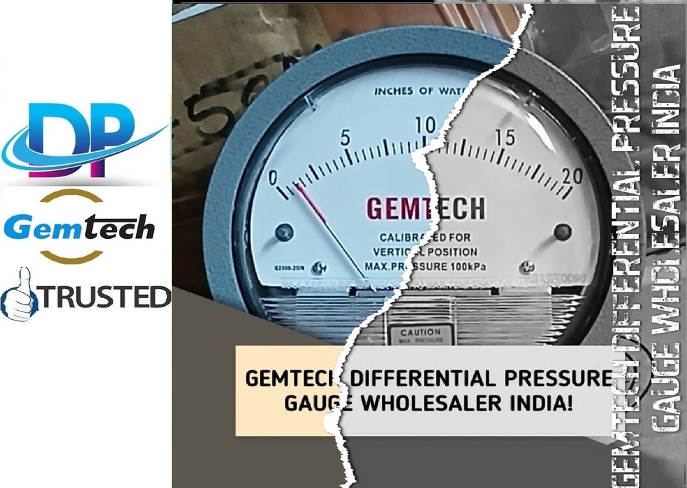 Clean Room Gemtech Differential Pressure Gauges 30-0-30 Pascal In Hyderabad Telangana - Accuracy: A 2% Of Full Span At 70 (21 (A 3% On -0