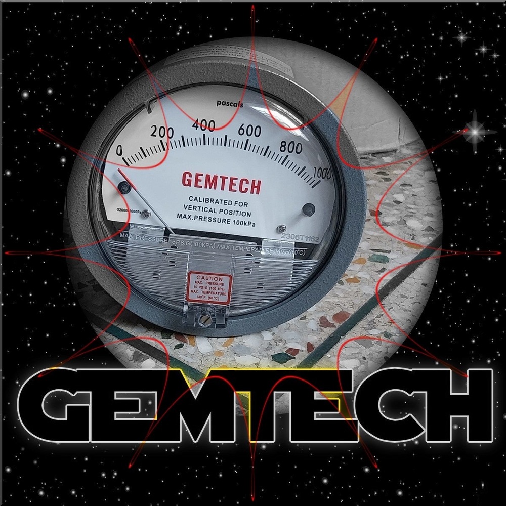 G-2230 Gemtech Differential Pressure Gauge Range 0-30 Psi