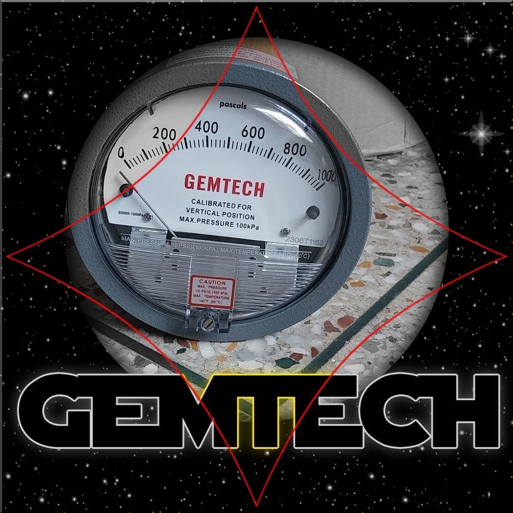 G-2230 Gemtech Differential Pressure Gauge Range 0-30 Psi