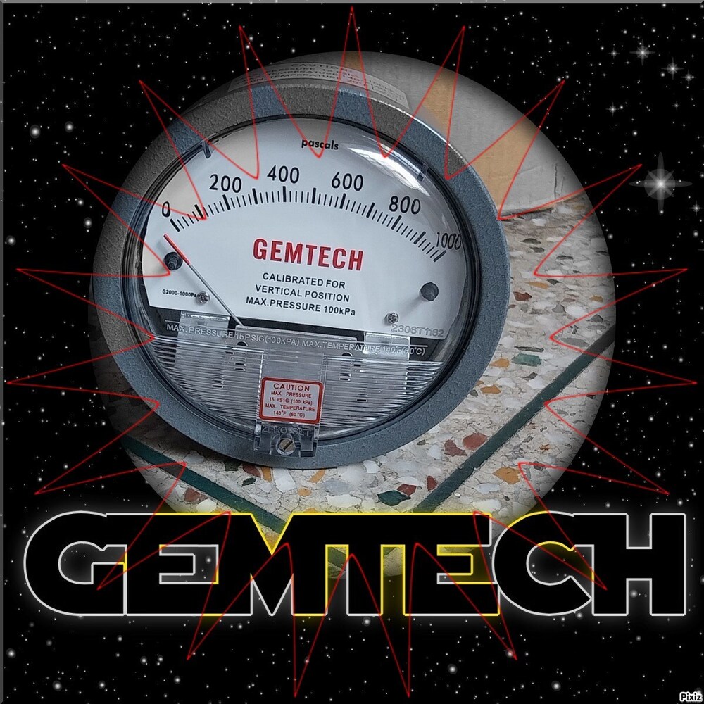 G-2230 Gemtech Differential Pressure Gauge Range 0-30 Psi