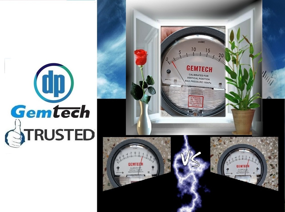 Gemtech Differential Pressure Gauges Distributors In Hyderabad Telangana