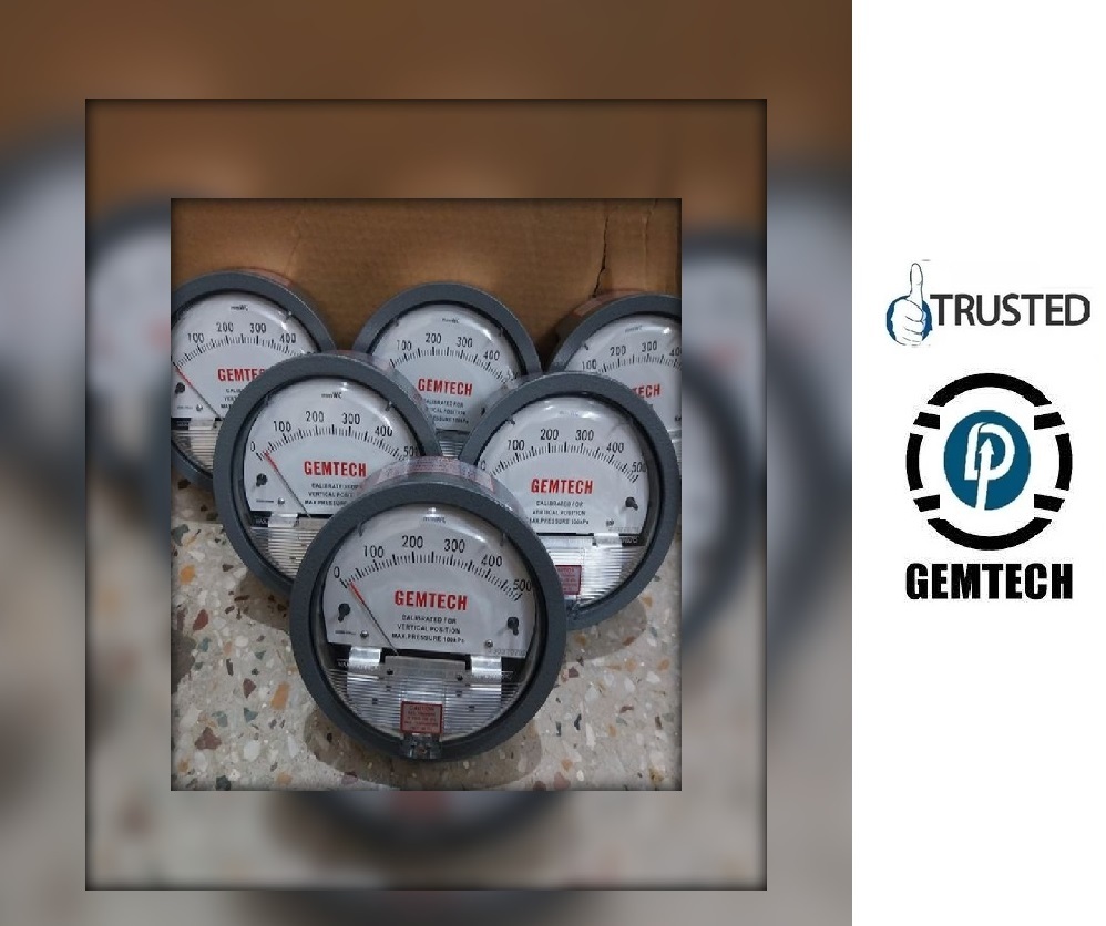 Gemtech Differential Pressure Gauges Distributors In Hyderabad Telangana
