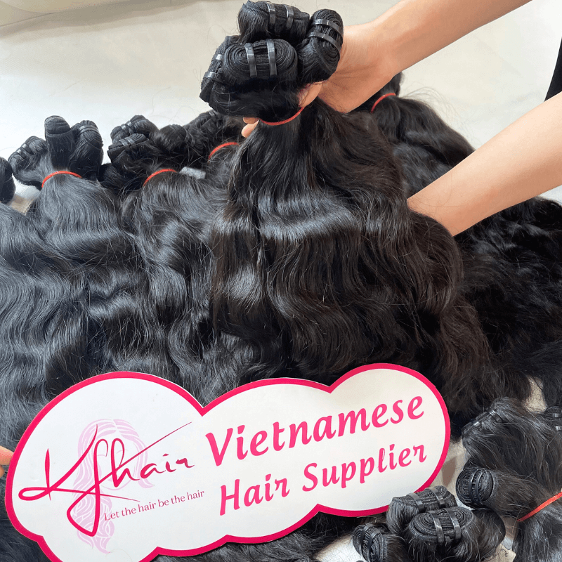 Natural Color Natural Wavy Raw Hair Weft
