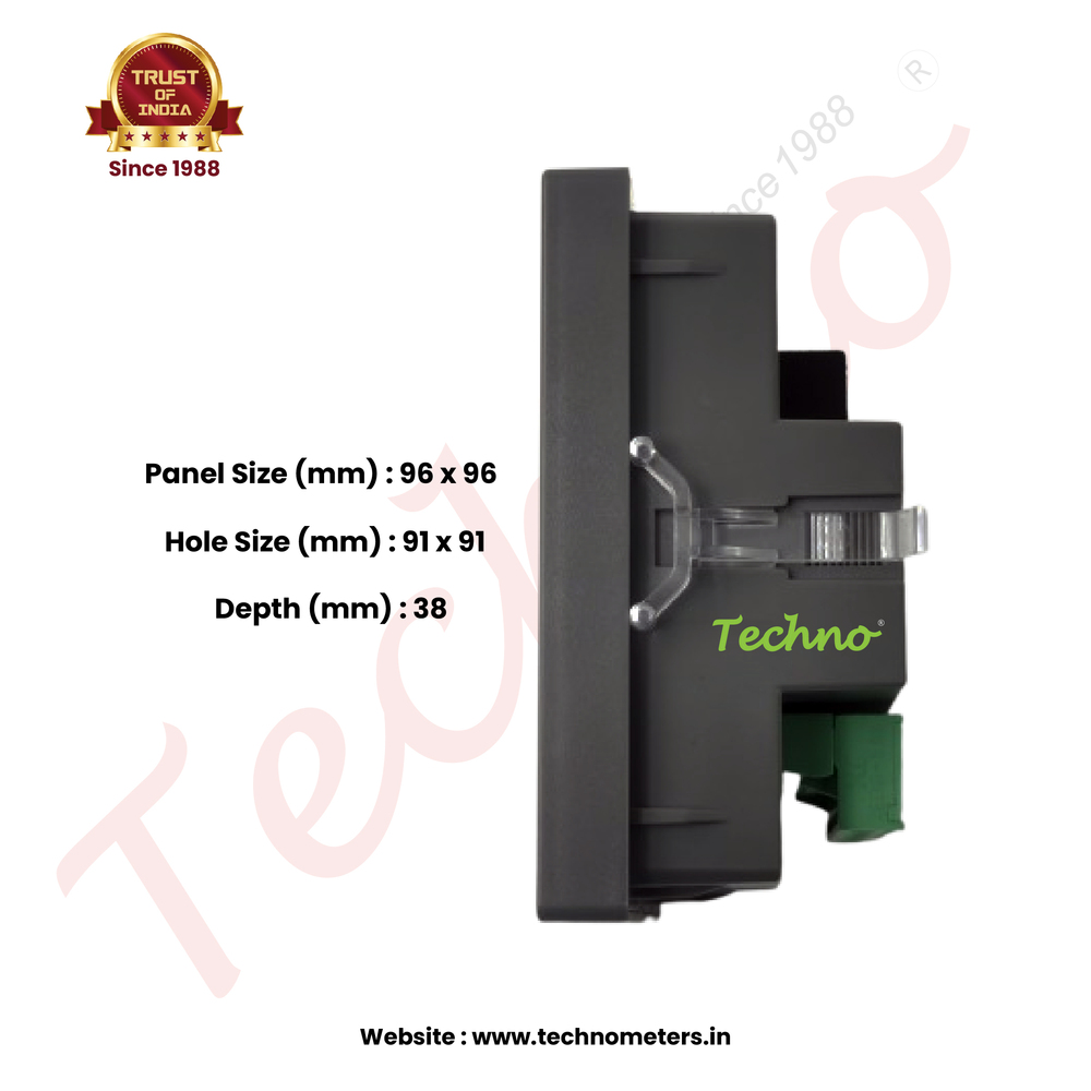 3 Phase Multifunctional Energy Meter - Color: Silver