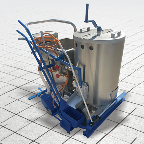 Trmm011 Road Marking Machine Applicator With Guard - Automatic Grade: Semi-Automatic