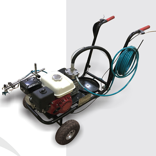 Ve6-Line Single Gun Curved Cold Paint Marking Machine - Automatic Grade: Semi-Automatic