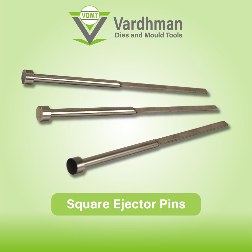 Flat Ejector Pins - Color: Silver