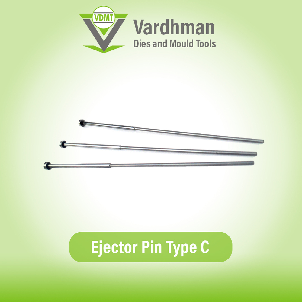 Cylindrical Ejector Pins - Color: Silver