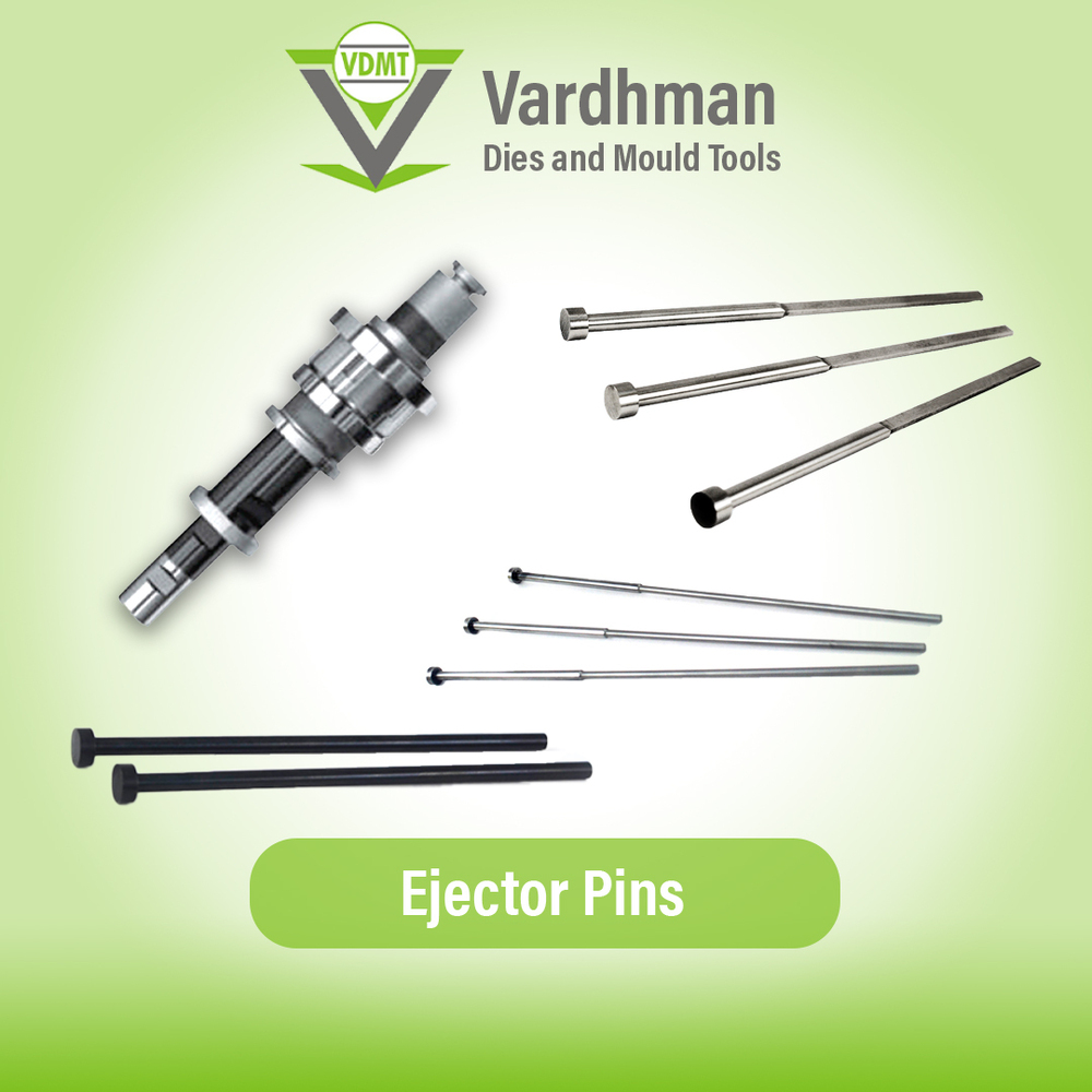 Cylindrical Ejector Pins - Color: Silver