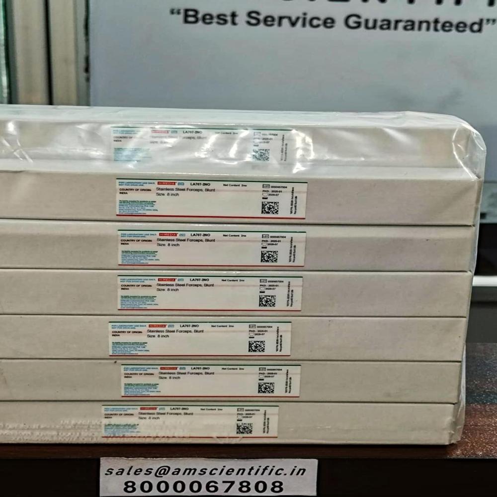 Stainless Steel Forceps, Blunt Himedia - Product Type: Regular