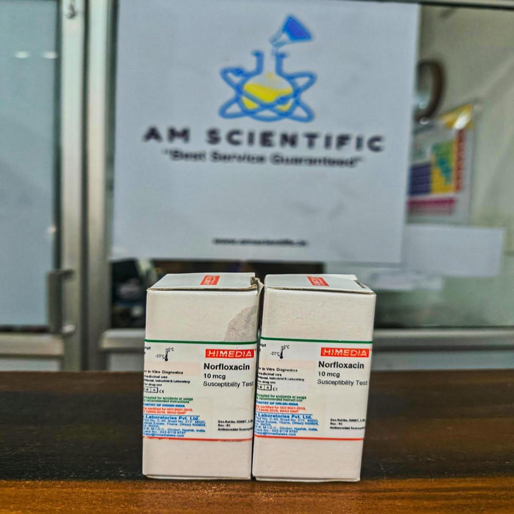 Norfloxacin 10mcg 1vl
