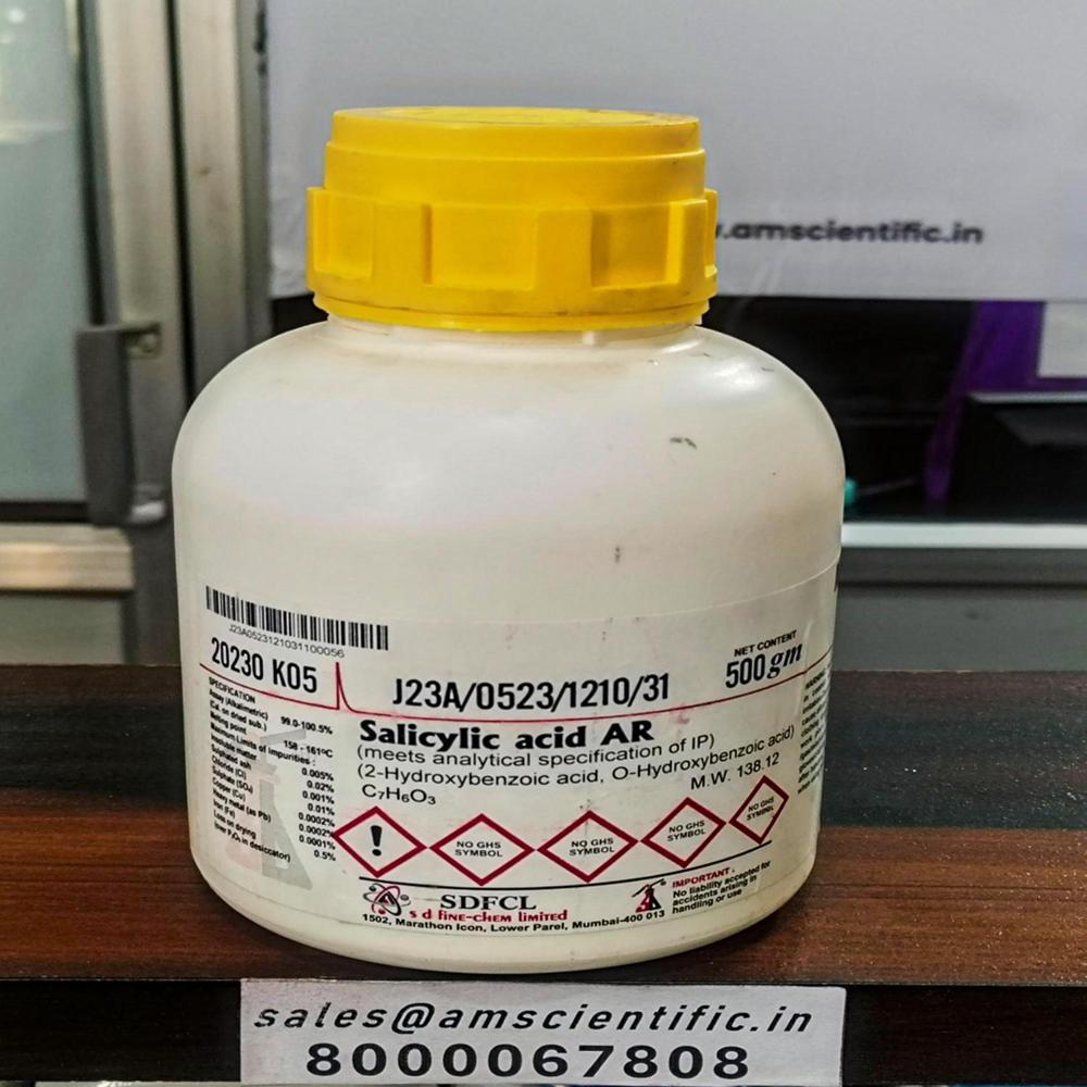 Salicylic Acid Ar Complies Ip - Cas No: 69-72-7