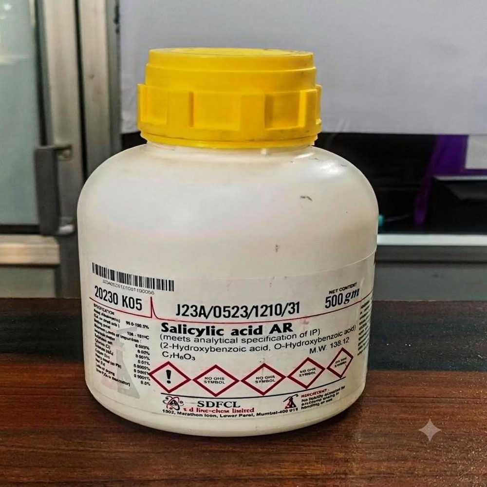 Salicylic Acid Ar Complies Ip - Cas No: 69-72-7