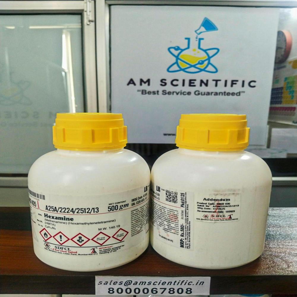 Hexamine Methenamine Hexamethylene Tetramine HMTA 500 gm