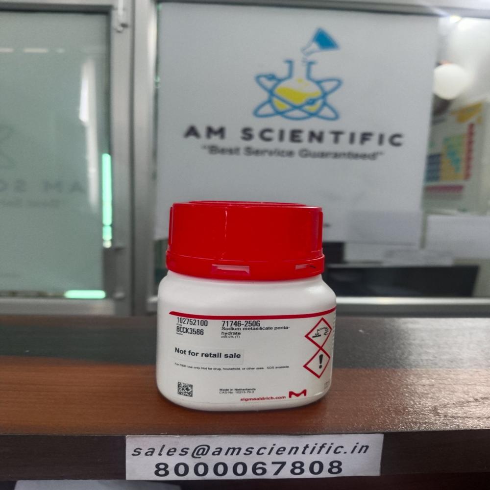 Sodium Metasilicate Pentahydrate 250g - Boiling Point: 100 Degreec