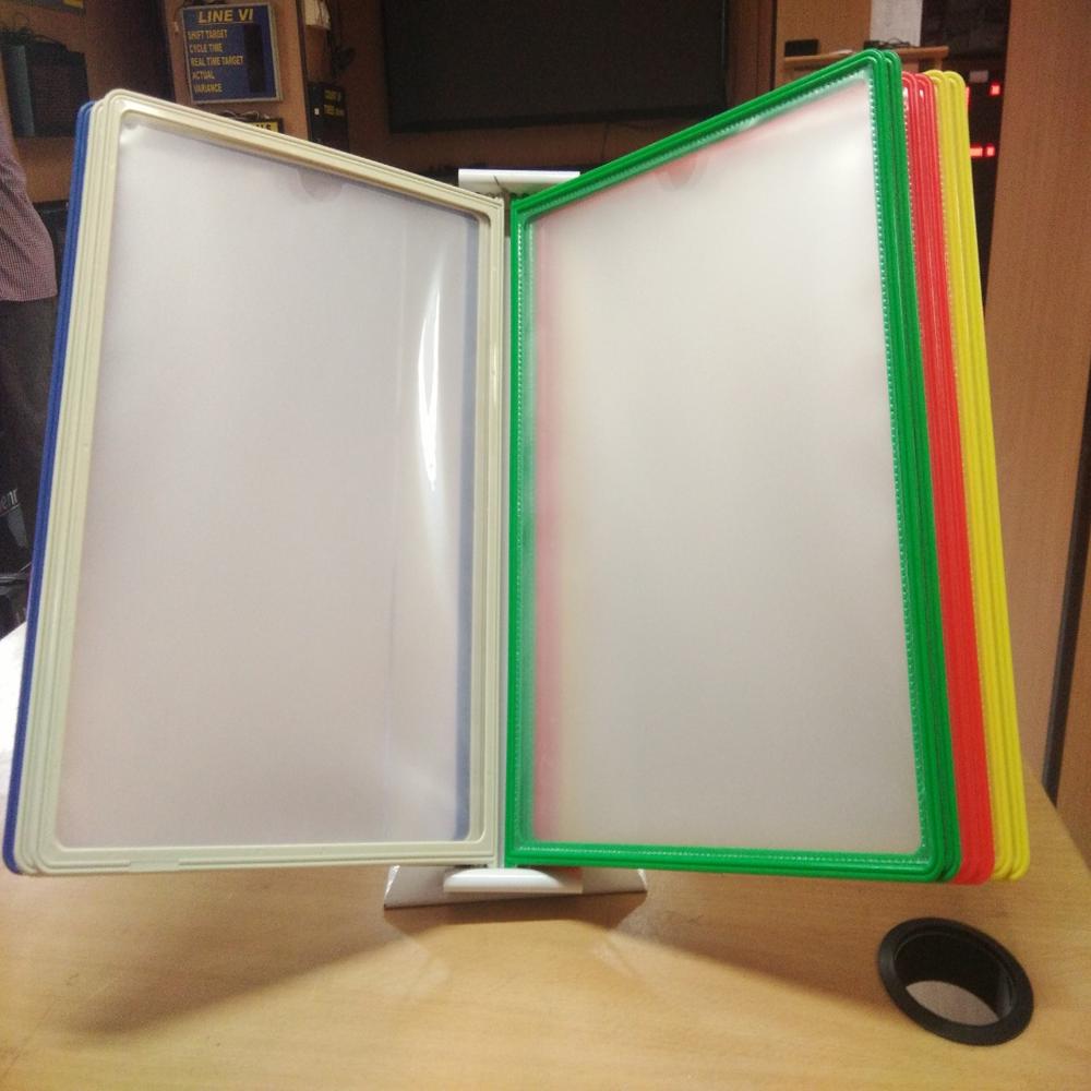 Folder Type Display Desk Unit