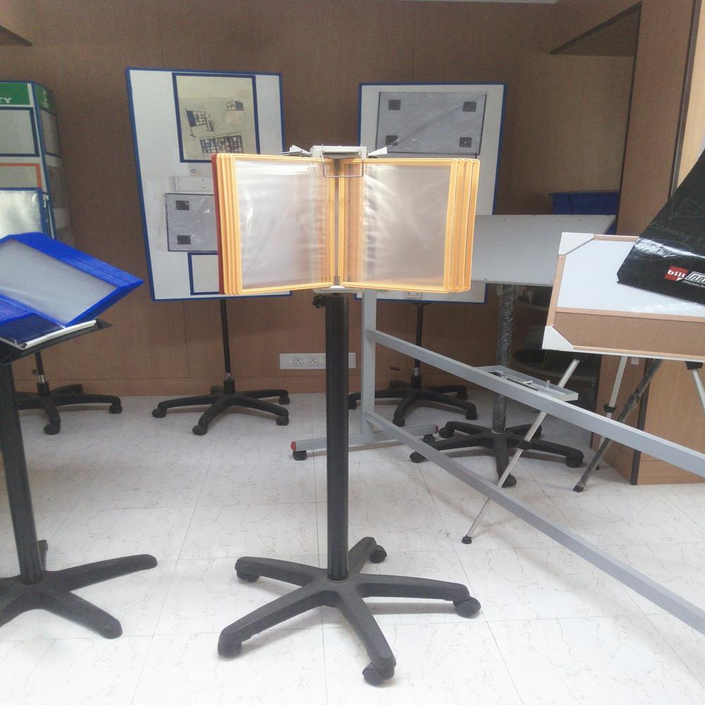 Rotary Display Stand A3/a4 - Color: Black