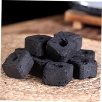 Burning Smokeless Barbecue City Charcoal - Core Material: Bamboo & Coconuts
