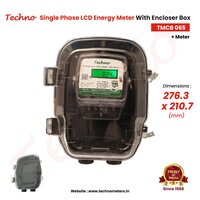 Plastic Techno Single Phase KWH Meter Box