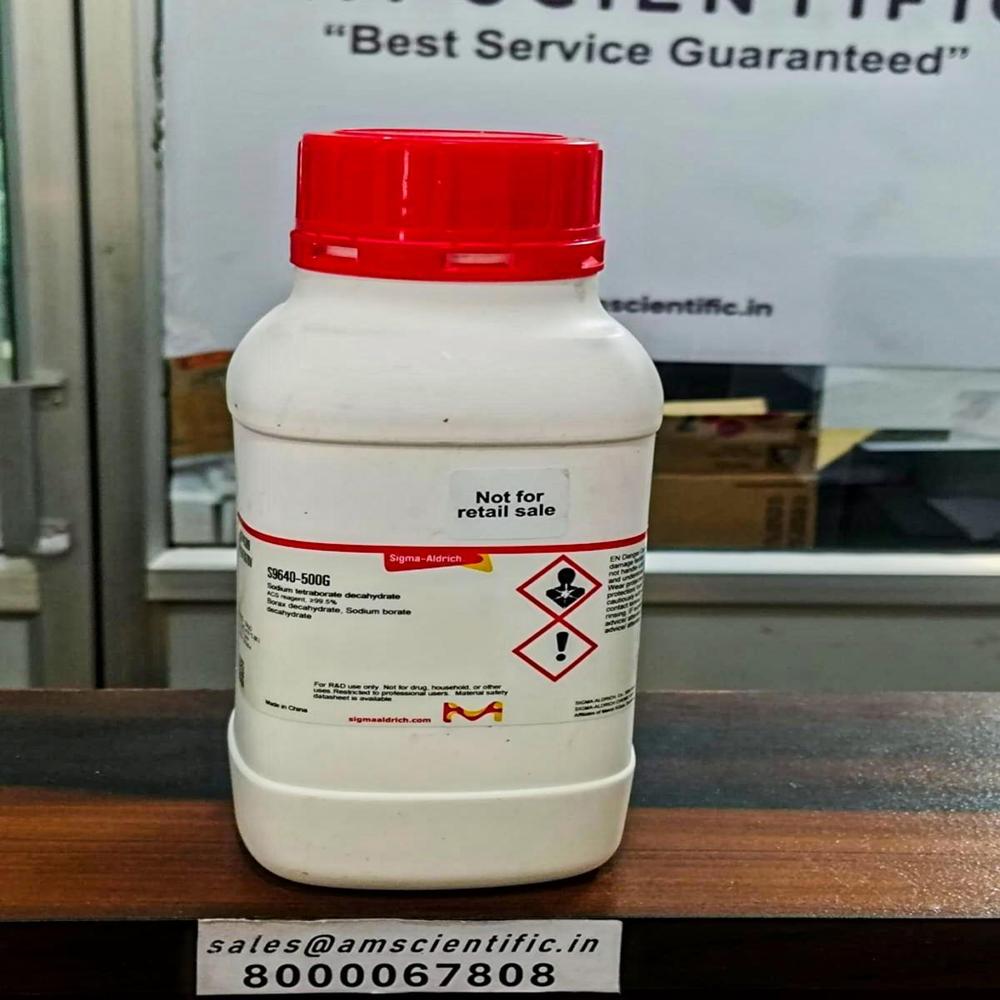 Sodium Tetraborate Decahydrate - Packaging Type: Plastic Bottle