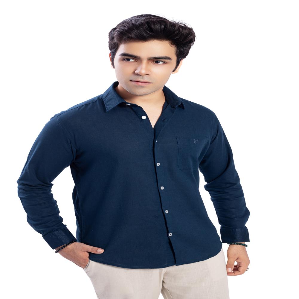 ITALIAN COTTON LINEN SHIRT