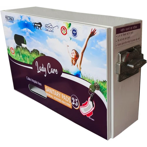 Seiko Sanitary Napkin Vending Machine - Material: Mild Steel