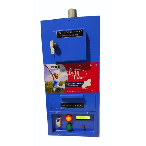 20 Kg Batch Sanitary Napkin Incinerator Machine - Size: 250 X 250 X 530 Mm