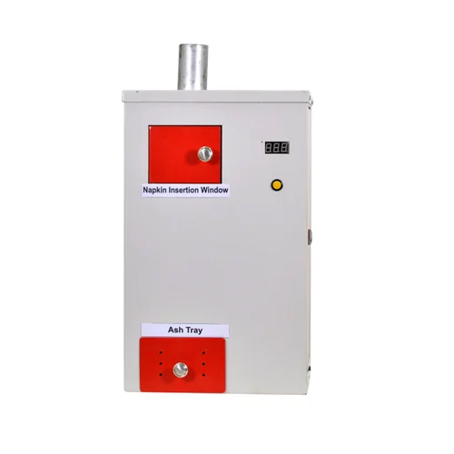 40 Kg Batch Automatic Sanitary Napkin Incinerator - Material: Stainless Steel