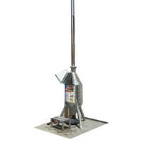 Automatic Fuel Free Solid Waste Incinerator - Color: Silver